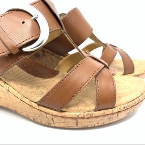 BOC • Tan Slip on Sandals • Size 10 / 42